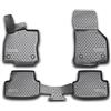 AD Tuning GmbH & Co. KG ad Tuning fm21004 vestibilità Gomma fuàÿ Tappetini (5 Pezzi), Nero