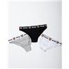 Moschino Slip Moschino Underwear tri-pack con logo Teddy donna