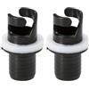 SHPUJUN 2 adattatori per valvola, adattatore per valvole gonfiabili, accessori per boat, accessori per valvola ad aria, a prova di perdite, adattatore per pompa Easy Pump