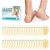 Promifun Bande in blister per blister, 50 carati, bende idrocolloide resistenti all'acqua, per piedi, toe, talloni, bende in gel per prevenzione e recupero