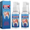 Beslibate 2 x Spray per la cura del mal di denti 20 ml, spray antidolorifico dentale, allevia il dolore delle gengive gonfie, carie di fuoco, lipmask1-16