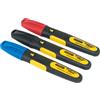 Stanley 0-47-315 Pennarello Indelebile Rosso - Blu - Nero FatMax Extreme - 3 Pezzi