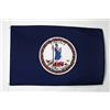 AZ FLAG Bandiera Virginia 150x90 cm Poliestere Leggero 2 Occhielli | Uso interno bandiera decorativa dello stato americano della Virginia doppie cuciture e bordi rinforzati