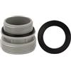 YEAMLTE Adattatore Tubo Piscina 4056, 1 PCS Connettore Tubi Piscina, Tadattatore Tubo Piscina, Raccordi per Piscine 40 mm a 1 1/2, Compatibile con Pompe Filtro Intex e Coleman