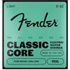 Fender Classic Core Corde Chitarra Elettrica Nickel .009-.042 | Calibro leggero 009-042, avvolgimento in nickel, suono brillante, ideali per principianti e chitarristi intermedi, ball-end