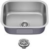 Kraus KBU12 58,42 cm (23) vasca, ciotola, 16 gauge per lavello da cucina, acciaio INOX, KBU12