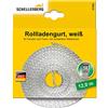 Schellenberg 41203 - Cinghia per tapparelle, 14 mm/12.0m, bianco