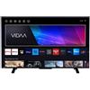 Toshiba Smart TV 50 Pollici 4K Display LED VIDAA Classe E Nero 50QV2363DA Toshiba