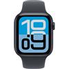 Apple Watch SE 3 (2025) GPS 44mm Midnight Aluminum Case Sport Band M/L - Midnigh