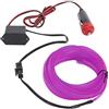 Majatou Luce Al Neon della Striscia Principale Dell'automobile, Neon Dell'automobile, Luci LED Interne Dell'automobile, Illuminazione Interna Dell'automobile di 3 Metri Accendisigari della Striscia(Viola)