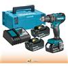 Makita S.p.A Trapano avvitatore Makita con percussione LXT ® DHP485RF3J