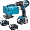 Makita S.p.A Trapano avvitatore Makita con percussione LXT ® DHP484RT3J