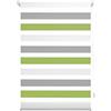 INTERBLIND | Tenda notturna e giorno installazione senza attrezzi - Tenda EasyFix dimensioni 67 x 180 cm larghezza x altezza - Tenda senza trapano, dimensioni tessuto, 64 x 175 - Tenda notte e giorno