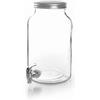 Lacor - 61951 - Caraffa erogatrice in cristallo - Buffet - Rubinetto integrato - Perfetto per acqua, limonata, caffè freddo, tè - Lavastoviglie Caraffa adatta - 5,5L.