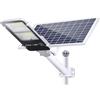 openspaceshop Lampione solare a LED 200W Con Pannello Solare e Telecomando Crepuscolare IP65