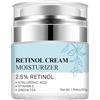 BSMKCL Crema idratante per il viso al retinolo, crema al retinolo per viso con tè verde, nutriente e idratante, rassodante, rassodante, morbida, liscia, elastica, anti-invecchiamento, per viso, collo e