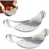Hazrcvr Scolapasta Acciaio Inox 2 Pezzi Setaccio Filtro Scolapasta Colino per Pentola Setaccio da Cucina Colino per Pentole Colino a Mezza Luna Scolapiatti Colino per Pasta Setaccio per Pasta