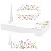 ZABARE 60 segnaposto per matrimonio, compleanno, segnaposto, 85 x 55 mm, decorazione da tavolo, per cresima, comunione, battesimo