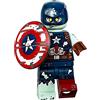 LEGO 71031 Marvel Studios - Mini personaggio #9 Zombie Captain America in confezione regalo