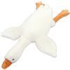 Tiiyee Peluche d'Oca, Animale di Pezza d'Oca Carino Morbido Cuscini Animali Confortevole in Cotone PP Multiuso Leggero Cuscino Farcito Simpatici Grande Oca Decorazione Ornamento Bambini Regali (1,6M)