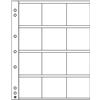 Leuchtturm 310444 Portamonete NUMIS NH12k - 12 Scomparti per Monete 50x50 mm - Confezione da 5 Pezzi