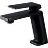 MICE COLLECTION IMEX - Rubinetto lavabo monocomando serie Figi nero opaco BDF016-1NG