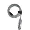 Hama | Lucchetto per laptop USB (lucchetto di sicurezza a 4 cifre. Acciaio) Argento