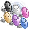 GOMETY 6 allarmi personali, 130 - 135 dB, luce LED, allarme tascabile, allarme screamsafesound, portachiavi di sicurezza, sirena antipanico, per donne, bambini, ragazze, uomini