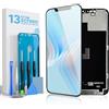GULEEK Display per iPhone 13, Schermo LCD FHD COF 6,1, Touch Screen Integrato