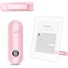 HIGPTWIREL Telecomando RF per Kindle Paperwhite Scribe Oasis Kobo Accessori, Clicker Page Turner per iPhone, iPad, tablet Android, lettura fotocamera, registrazione video, trigger remoti, rosa