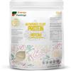 Energy Feelings Proteine in Polvere Vegane di Lievito Nutrizionale 500g, Proteine Vegetali in Polvere Senza Lattosio e Glutine 80%, Aumento della Massa Muscolare, Gusto Vaniglia Senza Edulcoranti