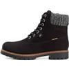 camel active Stivali da Donna 57TRS01-307100_37 Moda Nero, EU, Nero, 37 EU