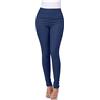 Generic Jeans Donna Pantaloni da Donna in Denim a Vita Alta Soild Denim Fashion Butt Lifting Jeans Donna Skinny Pushup Pantaloni Baggy Donna (A, M)