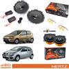 Hertz Evotuning Kit 6 Casse Altoparlanti Hertz DSK+DCX Anteriori e Posteriori per Fiat Punto 188