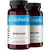 BIOHERBA Spirulina 360mg - 200 capsule Fonte di Proteine Vegetali | Energia & Difese Immunitarie | Bioherba