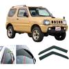 AC WOW 2 deflettori d'aria per Suzuki Jimny 1998 1999 2000 2001 2002 2003 2004 2005 2006 2007 2008 2009 2010 2011 2012 2013 2014