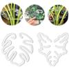 YEAMLTE Monstera Grapple, 2 PCS Ssupporto per Piante, Monstera Plant Grapple, Monstera Supporto per Tartaruga, Monstera Grapple Supporto per Piante, per Piante da Interni ed Esterni