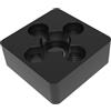 FATH 093T40401008SS01 Piastra 40 x 40 cm. M10 Nero