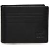 Pepe Jeans Hudson Portafoglio con Portafoglio Nero 11x8x1 cm Pelle by Joumma Bags