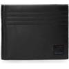 Pepe Jeans Hudson Portafoglio con Porta Carte Nero 12.5x9.5x1cm Pelle by Joumma Bags
