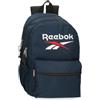 Reebok Boston Zaino scolastico adattabile al carrello portatile fino a 15,6, blu 31 x 44 x 15 cm, poliestere 20,46 l, by Joumma Bags
