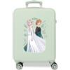 Disney Frozen Valigia per Bambini Rigida in ABS con Chiusura a Combinazione Laterale, 4 Ruote - Bagaglio a Mano | Joumma Bag