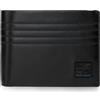 Pepe Jeans Hudson Portafoglio con portamonete nero 11 x 8 x 1 cm Pelle by Joumma Bags