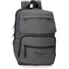 Pepe Jeans Waltford Zaino per portatile 13,3 pollici Grigio 25 x 37 x 10 cm Pelle sintetica e poliestere by Joumma Bags