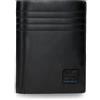 Pepe Jeans Hudson Portafoglio Verticale Nero 8,5 x 10,5 x 1 cm Pelle by Joumma Bags