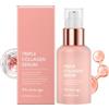 Crsetmyth Siero Triple Collageno Rigenerante - Idratante E Anti-Età Con Acido Ialuronico E Niacinamide per Pelle Luminosa, Elasticità - Formula Leggera Con Complesso Di Collagene