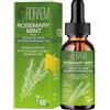 RorAem Olio di rosmarino per capelli: Rosemary Oil for Hair Stimola la crescita dei capelli per uomini e donne - Accelera la crescita dei capelli per sopracciglia e ciglia