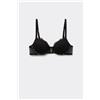 Tezenis Reggiseno Push-up Imbottito Venice Lush Eclipse Donna Nero