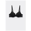 Tezenis Reggiseno Push-up Athens Lush Eclipse Donna Nero
