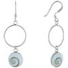 Schmuck Les Poulettes LES POULETTES BIJOUX - Orecchini Argento 925 Cerchio e Occhi di Santa Lucia Tondo